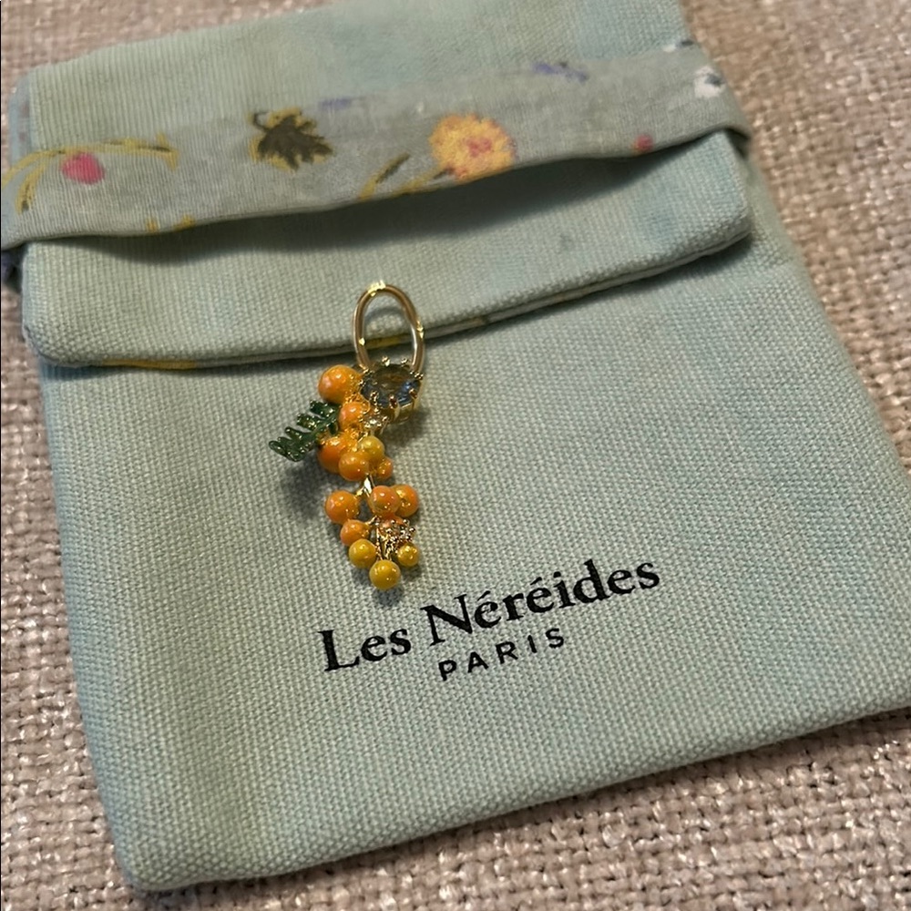 Les Nereides Paris Mimosa and Faceted Glass Pendant, NEW STRAITS TIMES